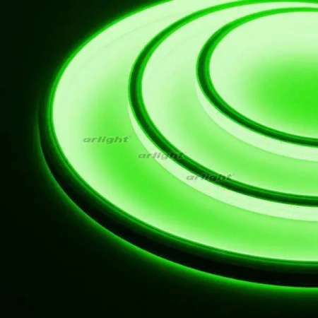 ARLIGHT Гибкий неон ARL-MOONLIGHT-1213-TOP 24V Green (Arlight, 8 Вт/м, IP67)