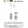 Подвесные светильники Omnilux OML-68816-02 от Магазина Svetdom.by