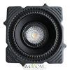 ST753.438.07 Св-к встр. светодиодный в натяжной ПВХ потолок Черный LED 1*7W 3000K 560Lm Ra80 60° IP2 Встраиваемые светильники ST LUCE