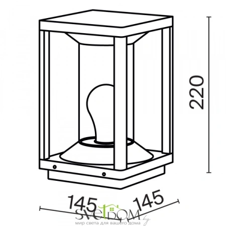 Ландшафтный светильник Outdoor O452FL-01GF Maytoni
