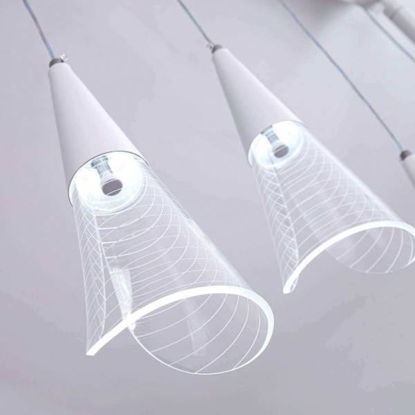 Подвесной светильник LED4U L7105-7 WТ