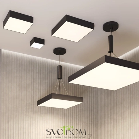 Потолочные светильники Maytoni C032CL-12W4K-SQ-B от Магазина Svetdom.by