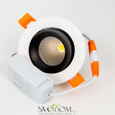 Citilux Альфа CLD001NW4 LED Встраиваемый светильник Белый Чёрный CITILUX