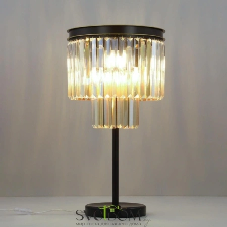 Citilux Мартин CL332862 Настольная лампа хрустальная Шампань CITILUX