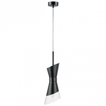 Lightstar 817017 Люстра STRATO 1х40W E14 ЧЕРНЫЙ МАТОВЫЙ