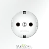 Розетки электрические с заземлением Voltum S70 VLS040102  Voltum VLS040102