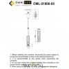 Подвесные светильники Omnilux OML-51806-05 от Магазина Svetdom.by