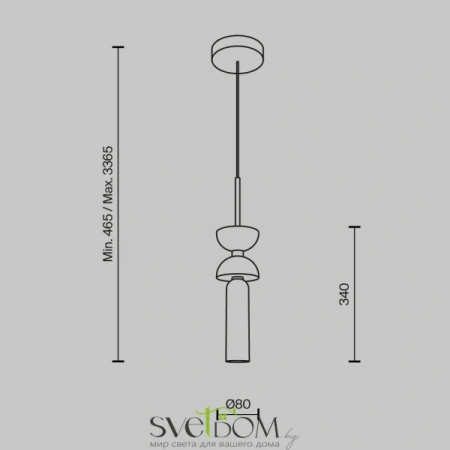 Подвесные светильники Maytoni MOD178PL-01W от Магазина Svetdom.by