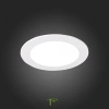 ST209.538.09 Св-к встр. Белый LED 1*9W 3000K 585Lm Ra80 110° IP20 D145xH8 90-265V Встраиваемые светильники ST LUCE