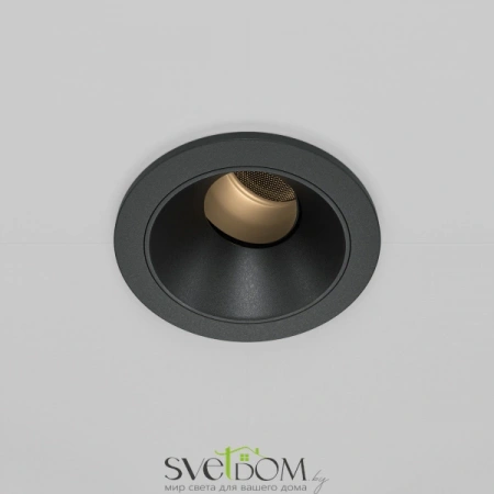 Встраиваемые светильники Maytoni DL057-7W3K-B от Магазина Svetdom.by