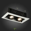 ST250.548.02 Св-к встр. Черный GU10 2*50W  L245xW126xH70 220V Без ламп Встраиваемые светильники ST LUCE