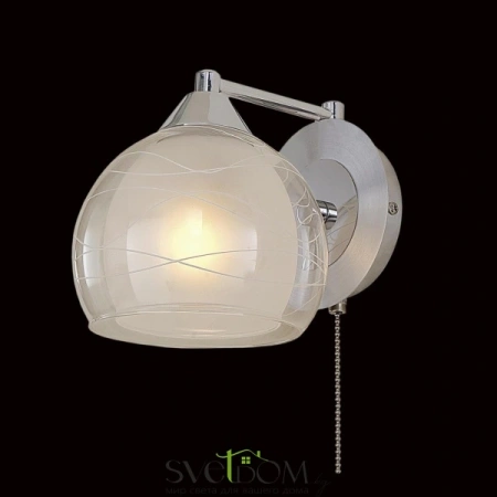 Citilux Буги CL157312 Бра с выключателем Алюминий Хром CITILUX