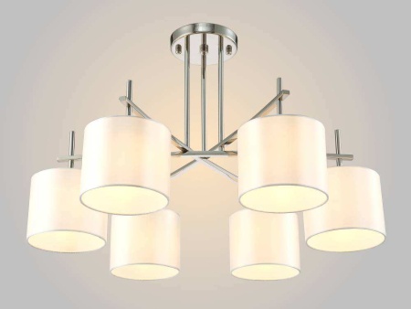 Люстра Crystal Lux SERGIO PL6 NICKEL Crystal Lux
