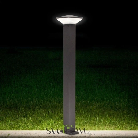 Citilux CLU02B LED Уличный парковый светильник Графит CITILUX