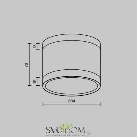 Потолочные светильники Maytoni C120CL-GX53-B от Магазина Svetdom.by