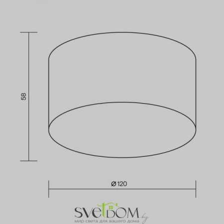 Потолочные светильники Maytoni O430CL-L15W4K от Магазина Svetdom.by
