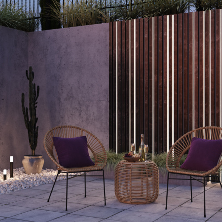 Светодиодная лента 24В COB 12Вт/м 3000K 5м IP65 10185