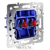 Механизм розетки акустической 4-местной Voltum S70 VLS0603M Voltum VLS0603M