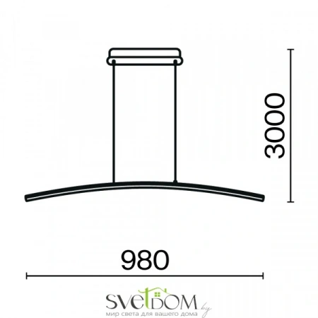Подвесные светильники Maytoni MOD243PL-L18BK от Магазина Svetdom.by