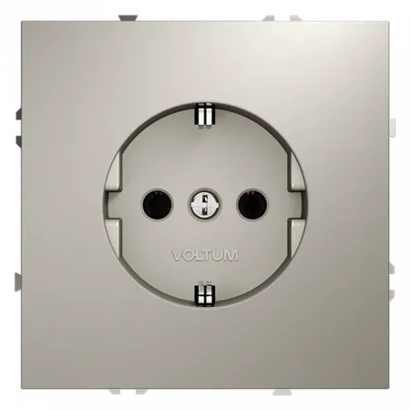 Розетки электрические с заземлением Voltum S70 VLS040103  Voltum