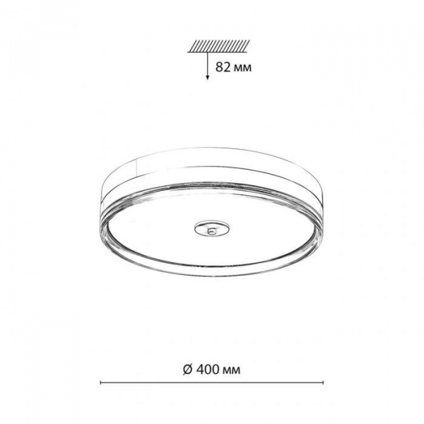 Настенно-потолочные светильники  7727/76L от Магазина Svetdom.by