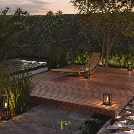 Ландшафтный светильник Outdoor O452FL-01GF Maytoni