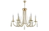 Люстра Crystal Lux VICTORIA SP6 GOLD/AMBER Crystal Lux