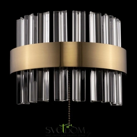 Citilux Рианна CL337313 LED Бра хрустальное с выключателем Бронза CITILUX