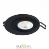 ST216.408.01 Св-к встр. Черный GU10 1*7W IP20 D100xH23 220V Без ламп Встраиваемые светильники ST LUCE