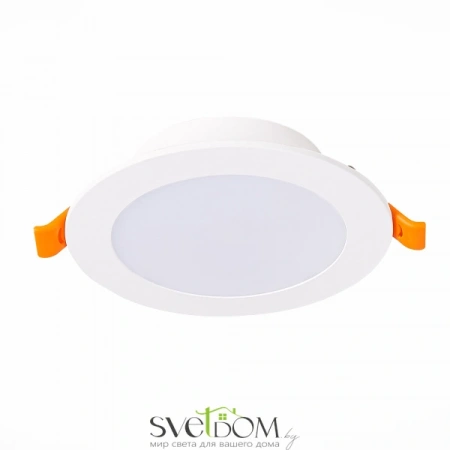 ST210.548.12 Св-к встр. Белый LED 1*12W 4000K 900Lm Ra80 110° IP20 D120xH30 220-240V Встраиваемые светильники ST LUCE