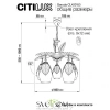 Люстры подвесныеCL420153 CITILUX | Svetdom.by