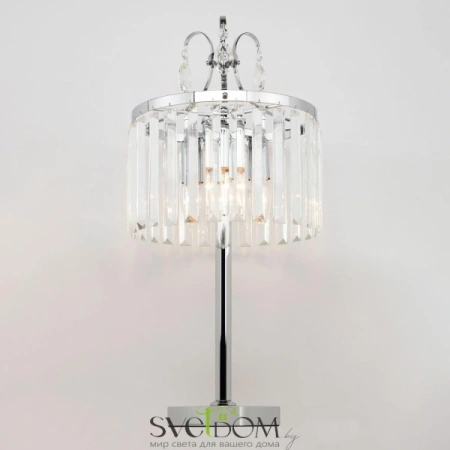 Citilux Инга CL335831 Настольная лампа хрустальная Хром CITILUX