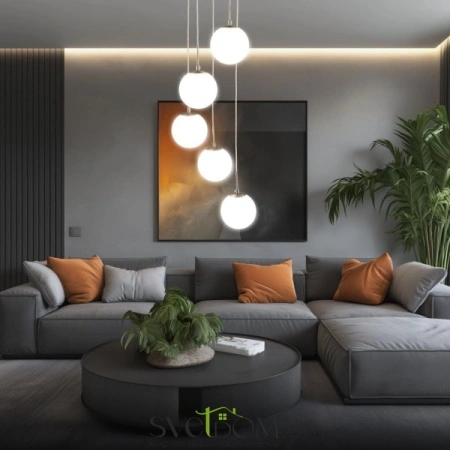 Citilux Томми CL102054 Подвесной светильник Матовый Хром CITILUX