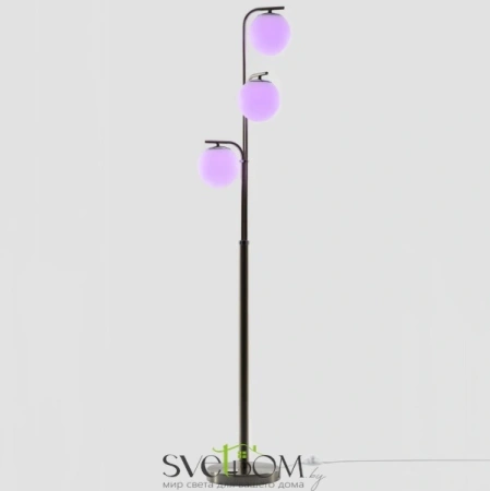 Citilux Адам Смарт CL228A931 RGB LED Умный торшер Матовый Хром CITILUX