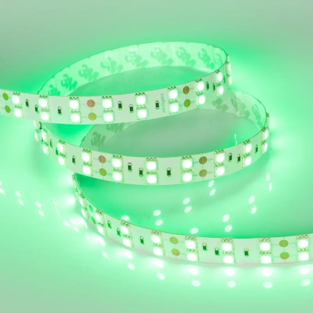Светодиодная лента RT 2-5000 24V Green 2x2 (5060, 600 LED, LUX) Arlight 011262 Arlight