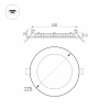 Светильник DL-225M-21W White Arlight 020117 Arlight