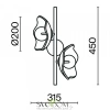 Настенные светильники MOD207WL-02BS Maytoni | Svetdom.by