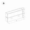 Светильник MAG-LASER-FOLD-45-S480-18W Warm3000 (BK, 15 deg, 24V) Arlight 026978 Arlight
