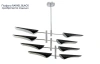 Люстра (без плафонов) Crystal Lux RAFAEL SP8 CHROME Crystal Lux