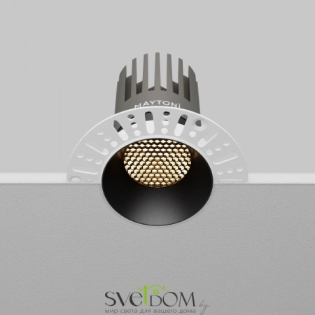 Встраиваемый светильник Technical DL121-15W-3K-TRS-B Maytoni
