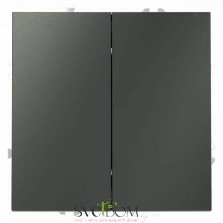 Проходной переключатель двухклавишный Voltum S70 VLS020306  VLS020306 Voltum