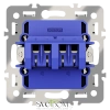 Механизм розетки акустической 4-местной Voltum S70 VLS0603M Voltum VLS0603M