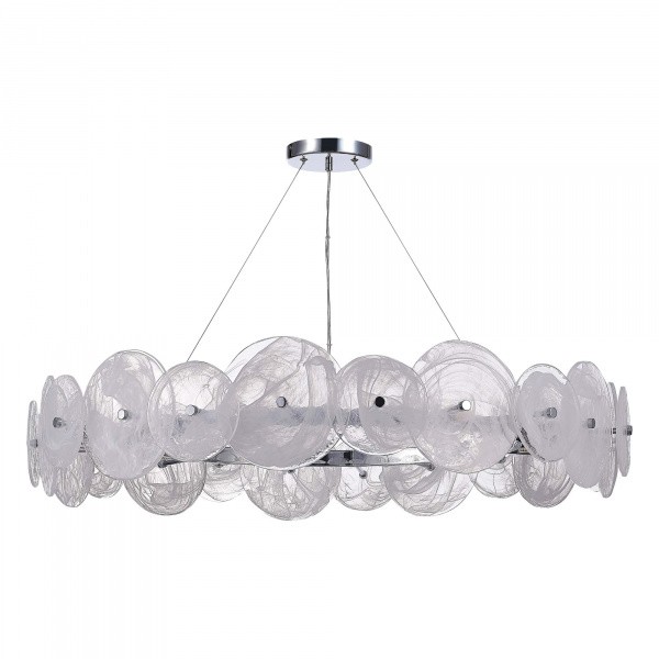 SL1658.103.22 Люстра подвесная ST-Luce Хром/Прозрачно-Белый G9 22*5W 4000K ELSA