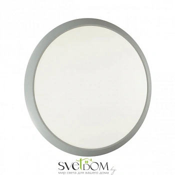 3063/50L VASTA LED SN 037 Светильник пластик/серый LED 50Вт 3000-6000K D500 IP43 пульт ДУ YUKI