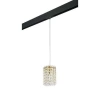Lightstar PRO795312 Светильник д/1-фазн трека CRISTALLO 1х40W G9 ЗОЛОТО/ЧЕРНЫЙ (795312+595007) PRO795312 Lightstar