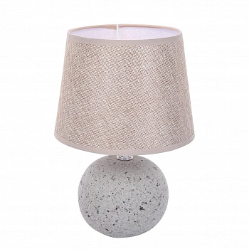 8215/1T CLASSI LN25 000 бежевый, керамика/текстиль Настольная лампа Е27 1*60W 220V TAREKA