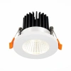 ST704.538.10 Св-к встр. Белый LED 1*10W 3000K 900Lm Ra>90 38° IP20 D80xH60 170-240V Встраиваемые светильники ST LUCE