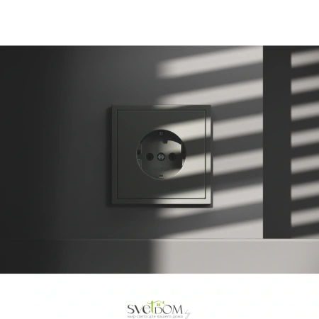 Розетки электрические с заземлением Voltum S70 VLS040106  Voltum VLS040106