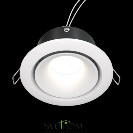 Фото Встраиваемые светильники Maytoni DL030-2-01W Встраиваемые светильники Maytoni DL030-2-01W от Магазина Svetdom.by