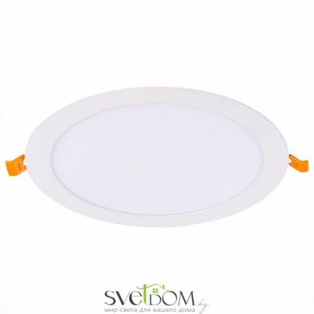 ST209.548.18 Св-к встр. Белый LED 1*18W 4000K 1 350Lm Ra80 110° IP20 D225xH8 90-265V Встраиваемые светильники ST LUCE